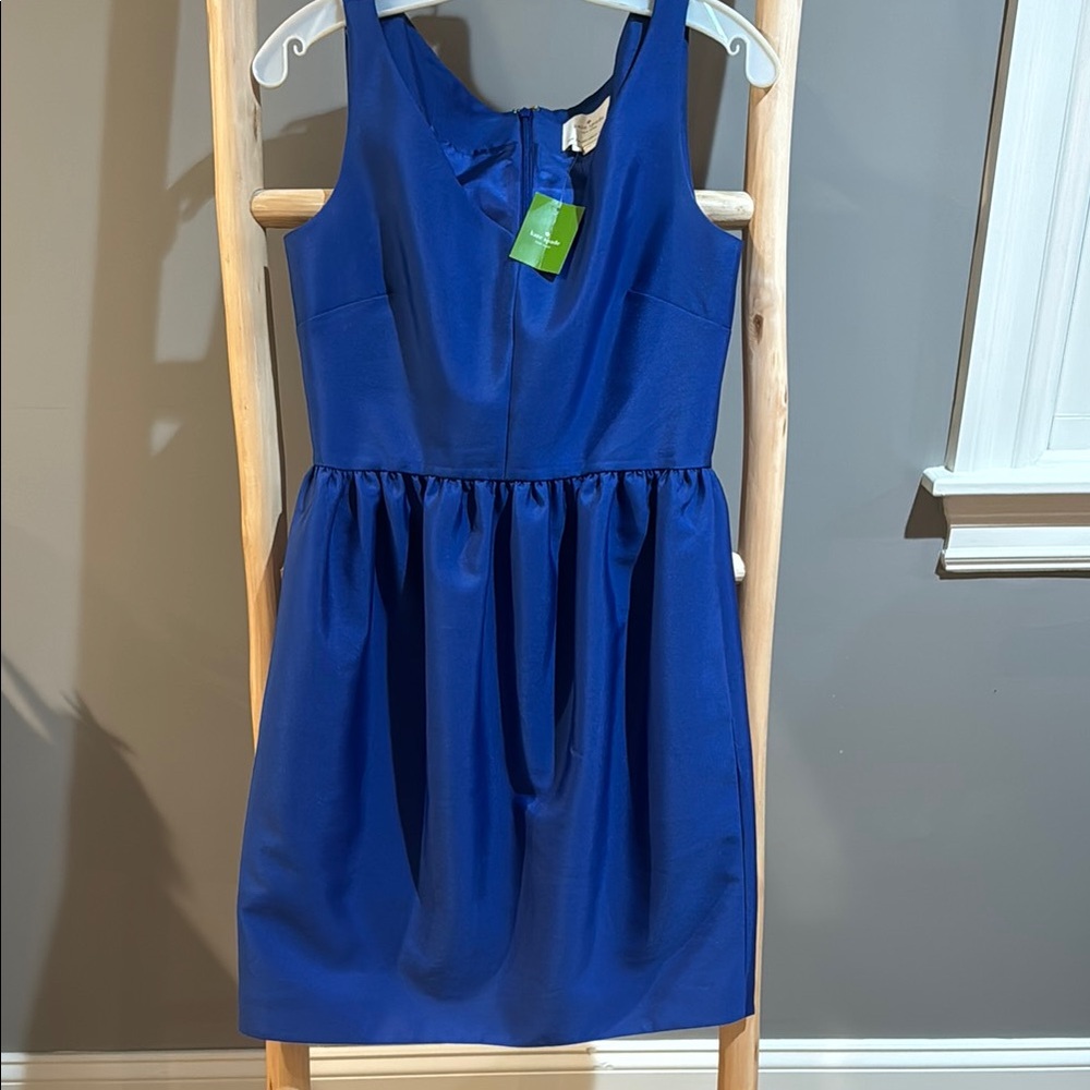 Kate Spade Elegant Blue Sleeveless Dress